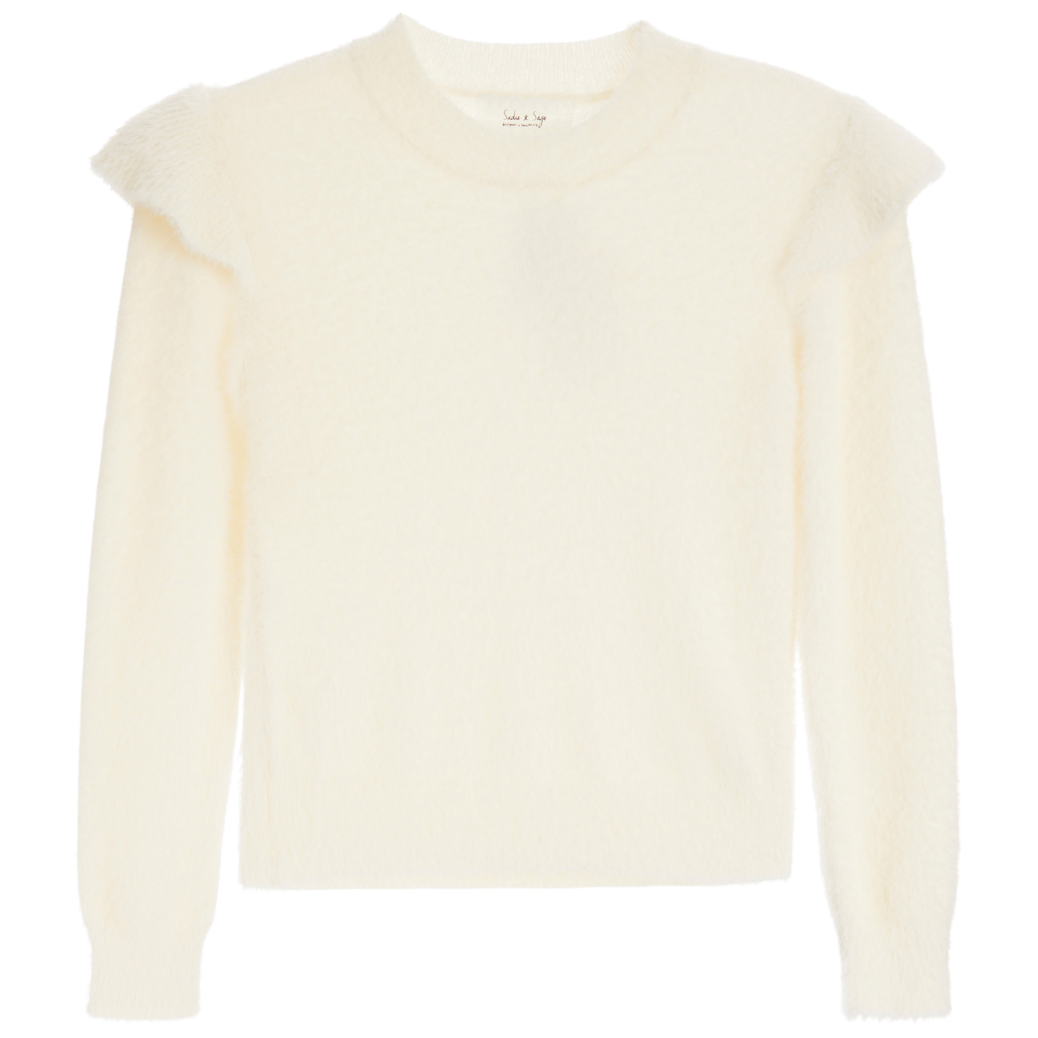 Abigail Ruffle Trim Sweater - Denny's