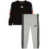 Graphic Sleeve Jog Set - Denny's
