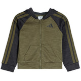 Melange Fleece Zip Hoodie Jog Set - Denny's