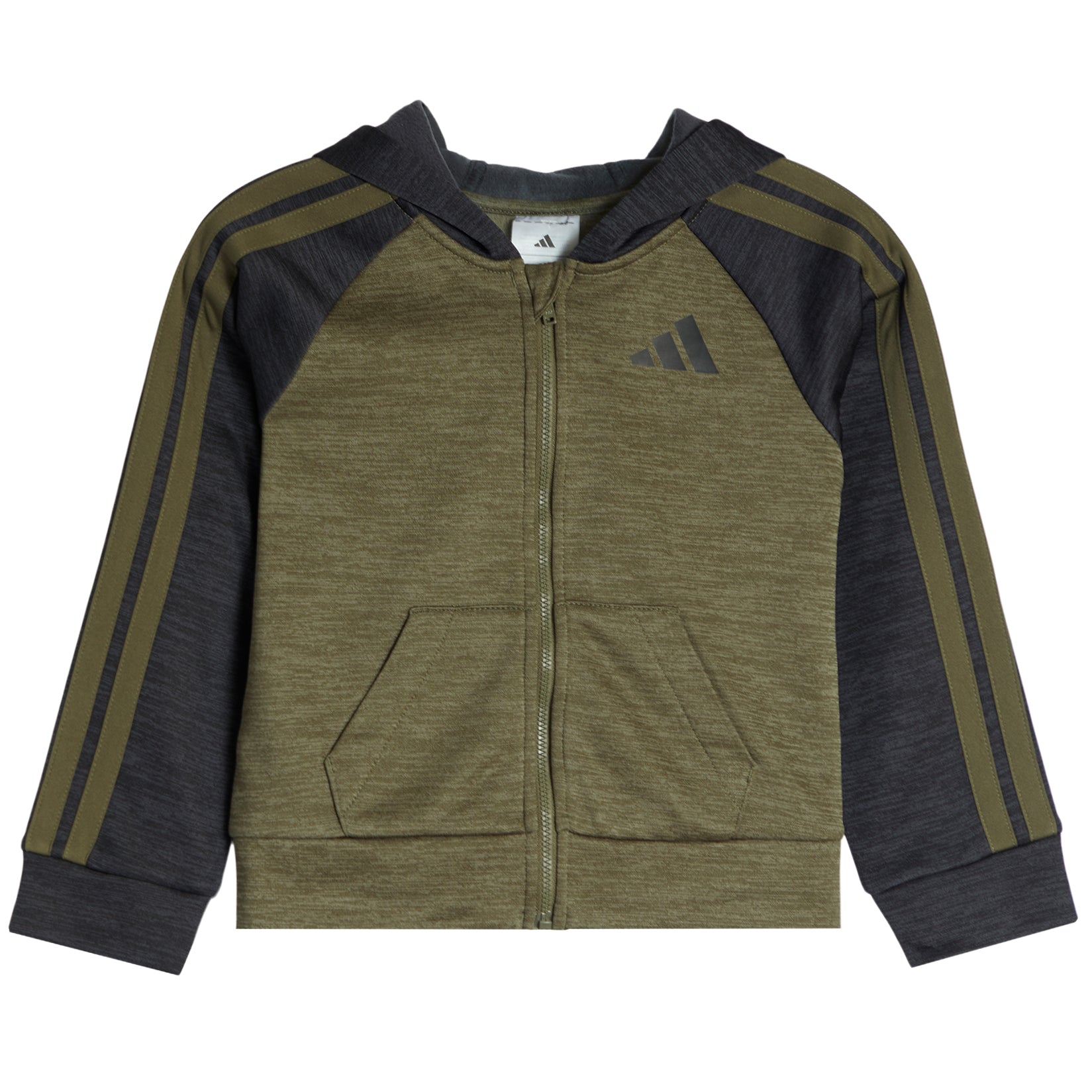Melange Fleece Zip Hoodie Jog Set - Denny's