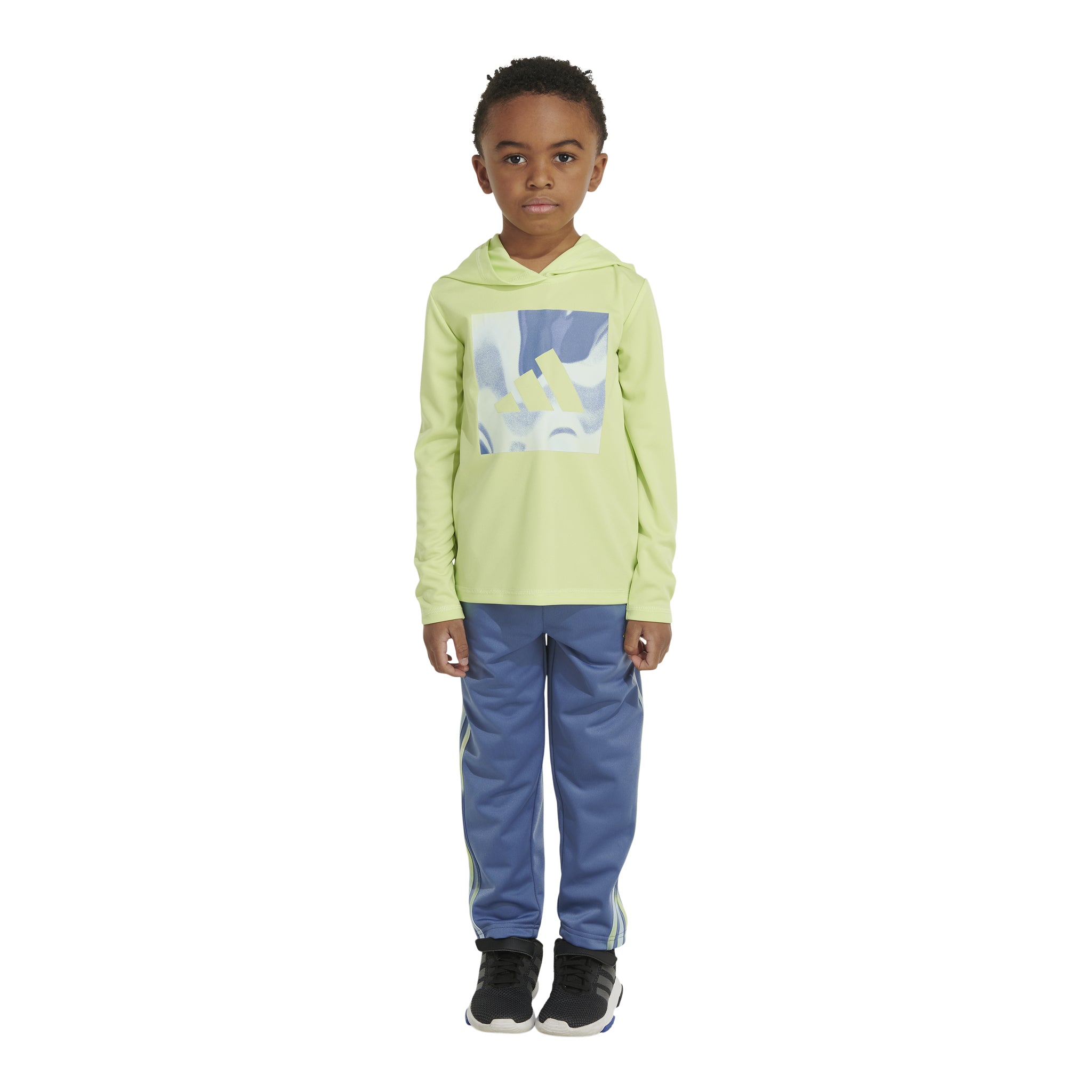 Poly Hooded Tee AOP 3S Pant Set - Denny's