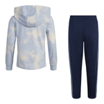 Printed Hooded Tee Pant Set - Denny's