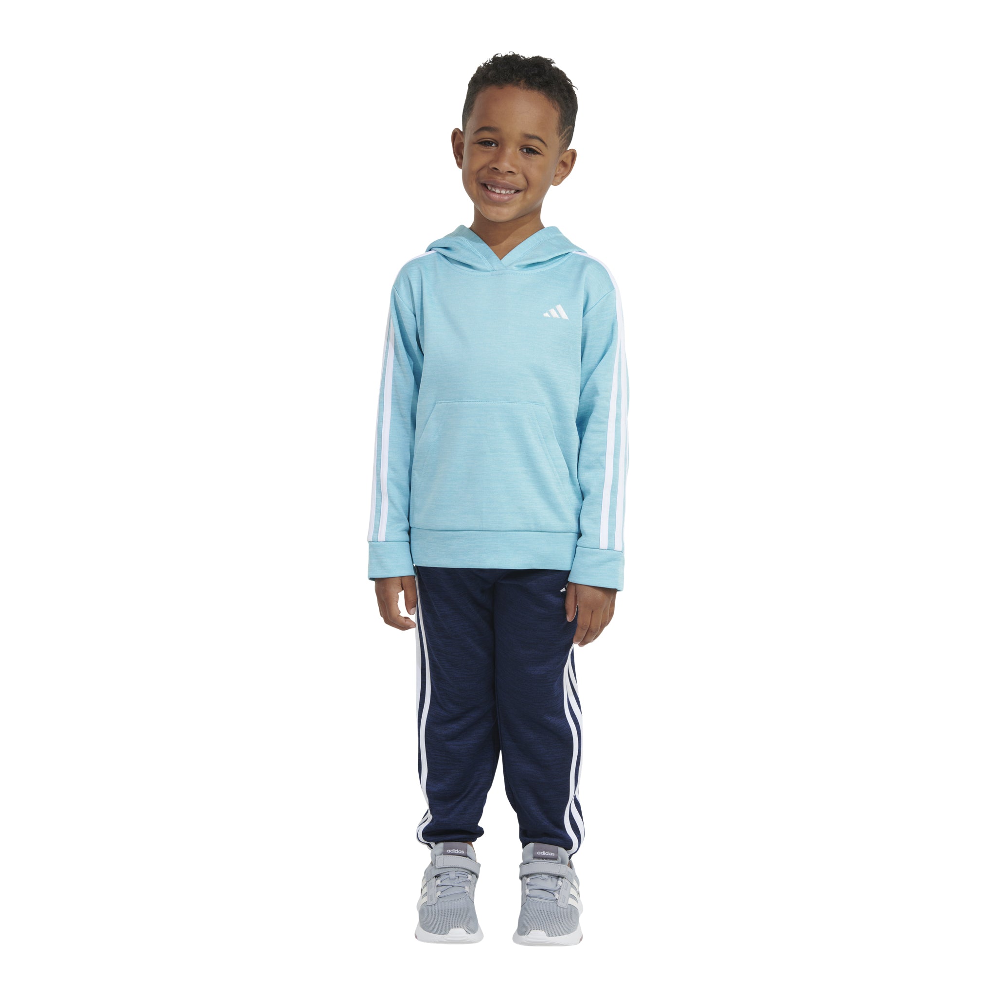 Melange Fleece Pant Set - Denny's