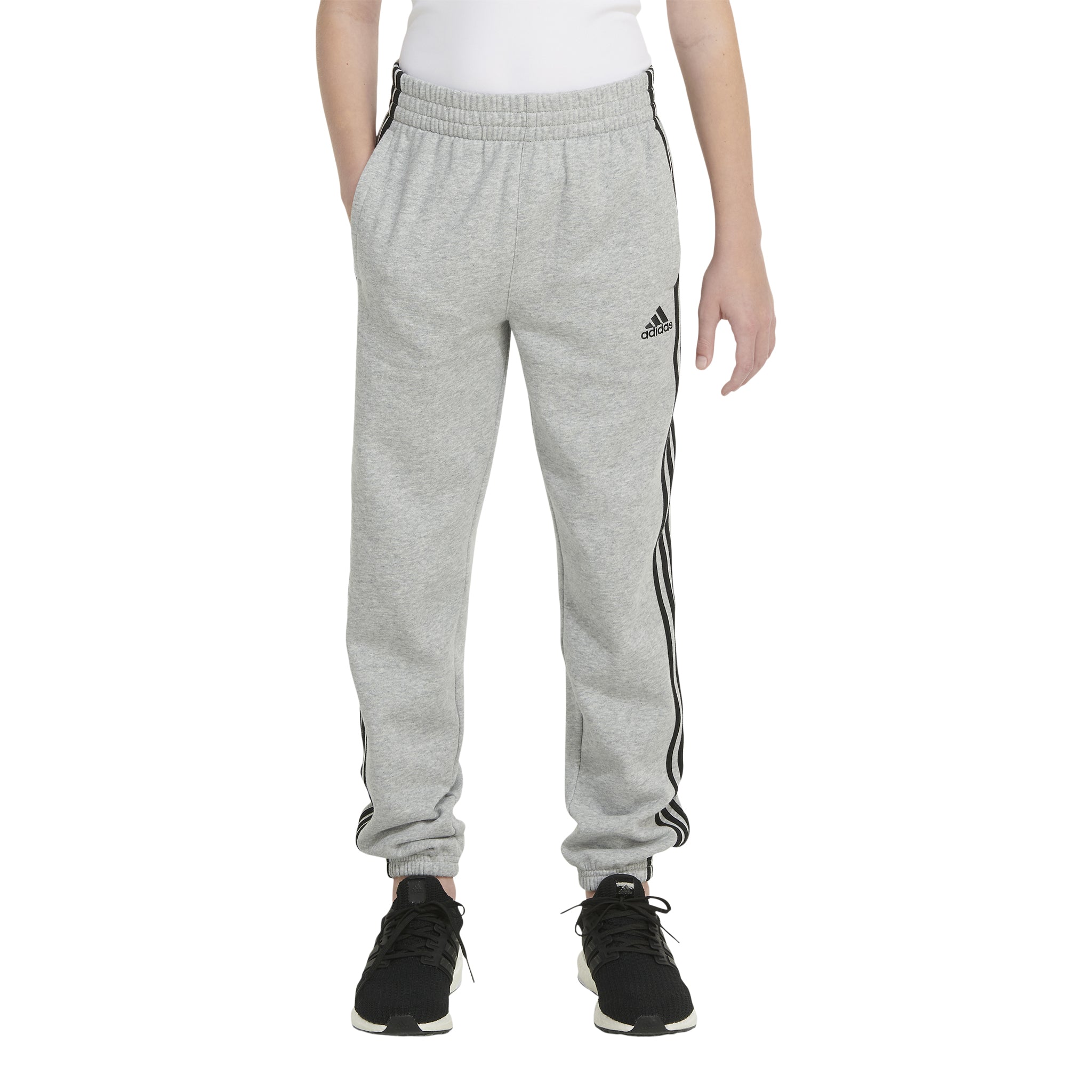 Essential 3 Stripe Fleece Jogger - Denny's