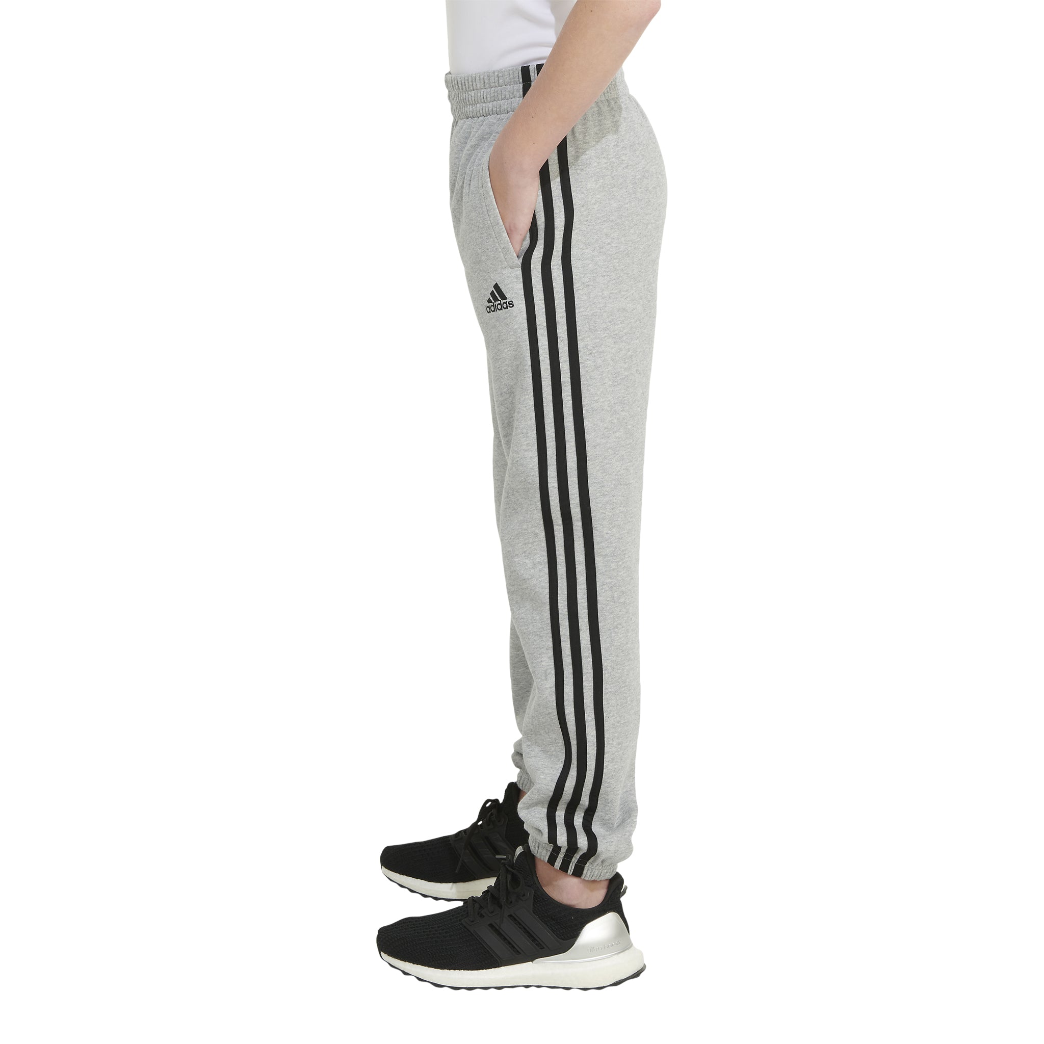 Essential 3 Stripe Fleece Jogger - Denny's