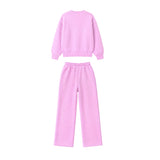 2pc Alani Fuzzy Sweatpant Set
