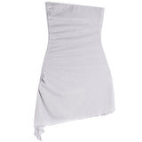 Alexia Tie Side Open Slit Dress - Denny's