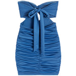 Aliyah Knot Front Dress With Tie Back - Denny's