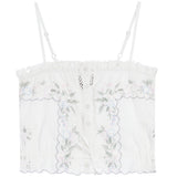 Allegra Cami With Emrbodiery