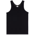 Solid High Neck Ribbed Tank - Denny's
