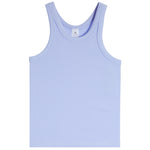 Solid High Neck Ribbed Tank - Denny's