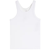 Solid High Neck Ribbed Tank - Denny's