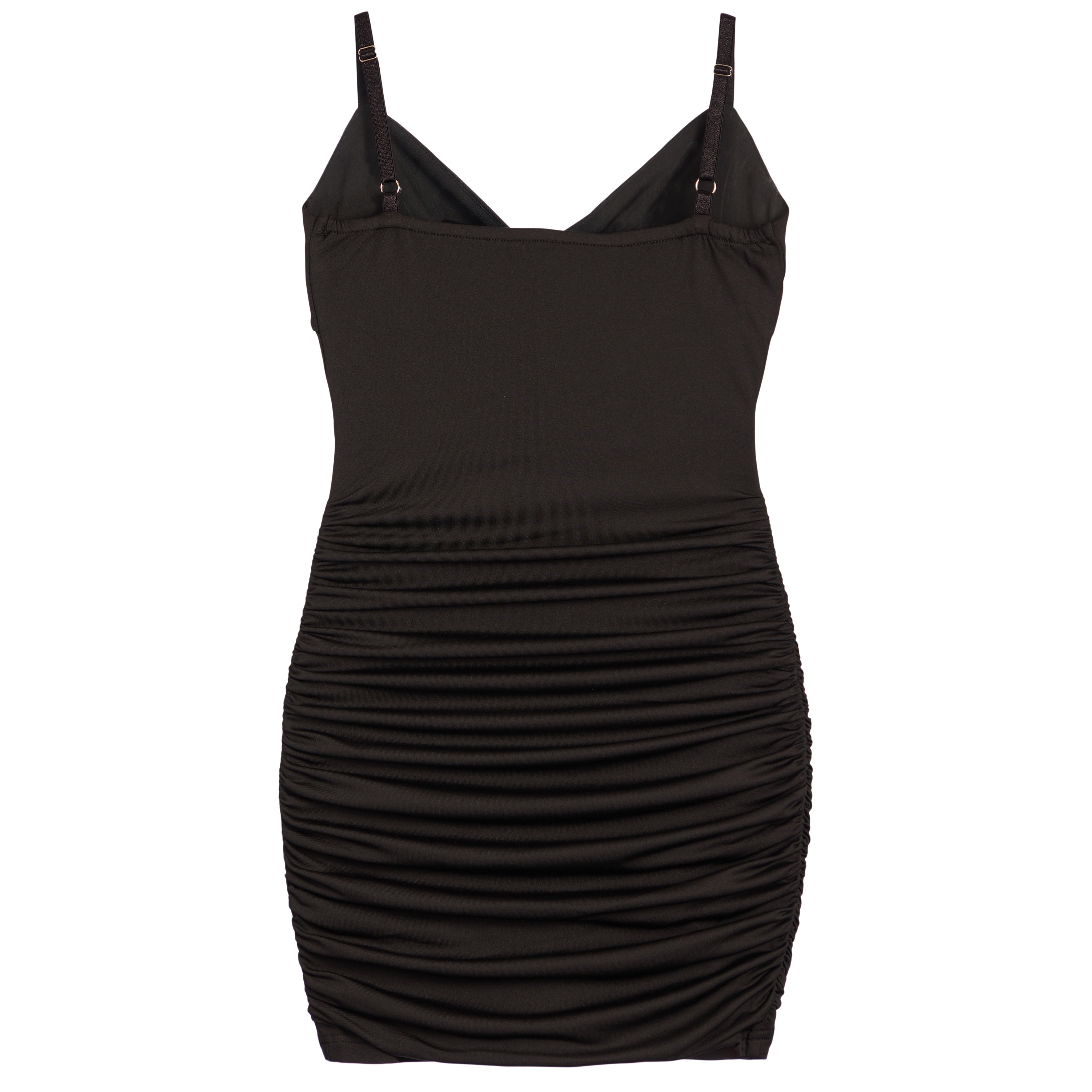 Amelia Keyhole Shirred Dress - Denny's