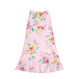 Anastasia Pink Floral Maxi Skirt