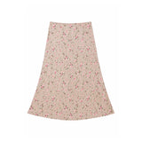 Anastasia Golden Autumn Floral Maxi Skirt