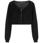 Lurex Long Sleeve Cardigan - Denny's