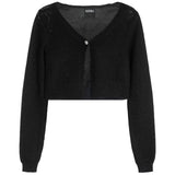 Lurex Long Sleeve Cardigan - Denny's