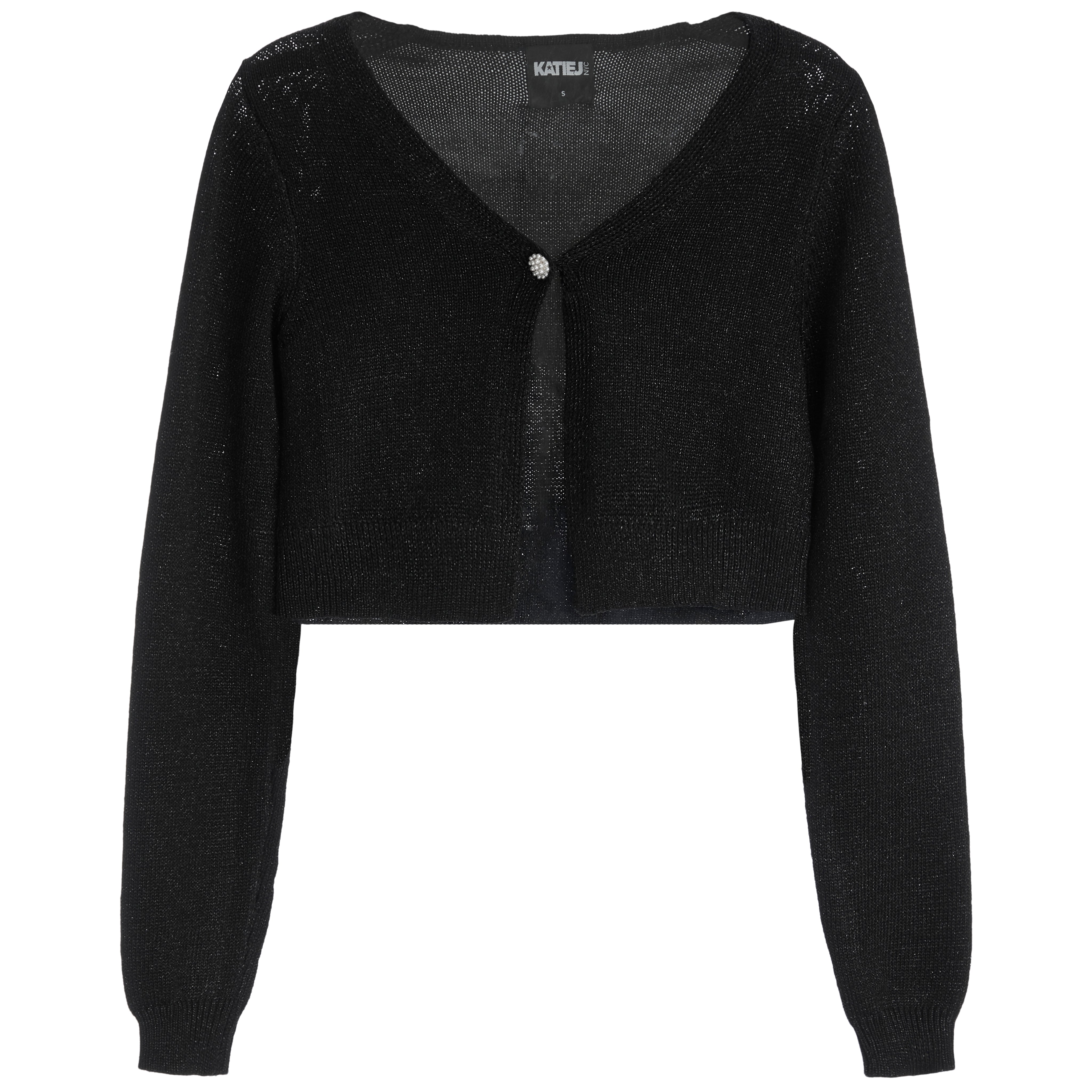Lurex Long Sleeve Cardigan - Denny's