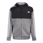 Melange Mix Fleece Zip Hoodie - Denny's