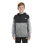 Melange Mix Fleece Zip Hoodie - Denny's