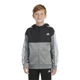 Melange Mix Fleece Zip Hoodie - Denny's