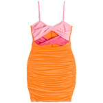Ariana Cut Out Colorblock Dress - Denny's