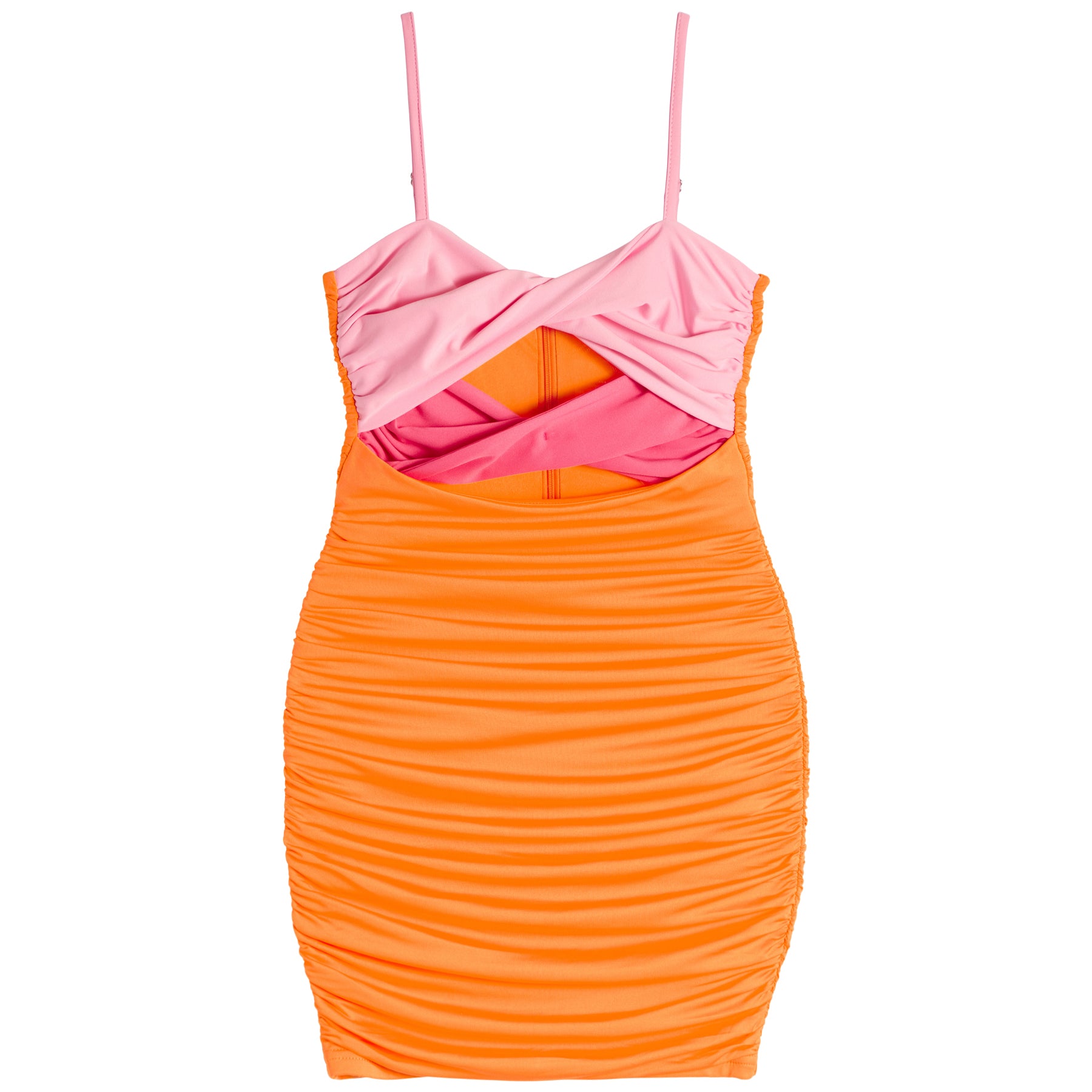 Ariana Cut Out Colorblock Dress - Denny's
