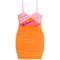 Ariana Cut Out Colorblock Dress - Denny's