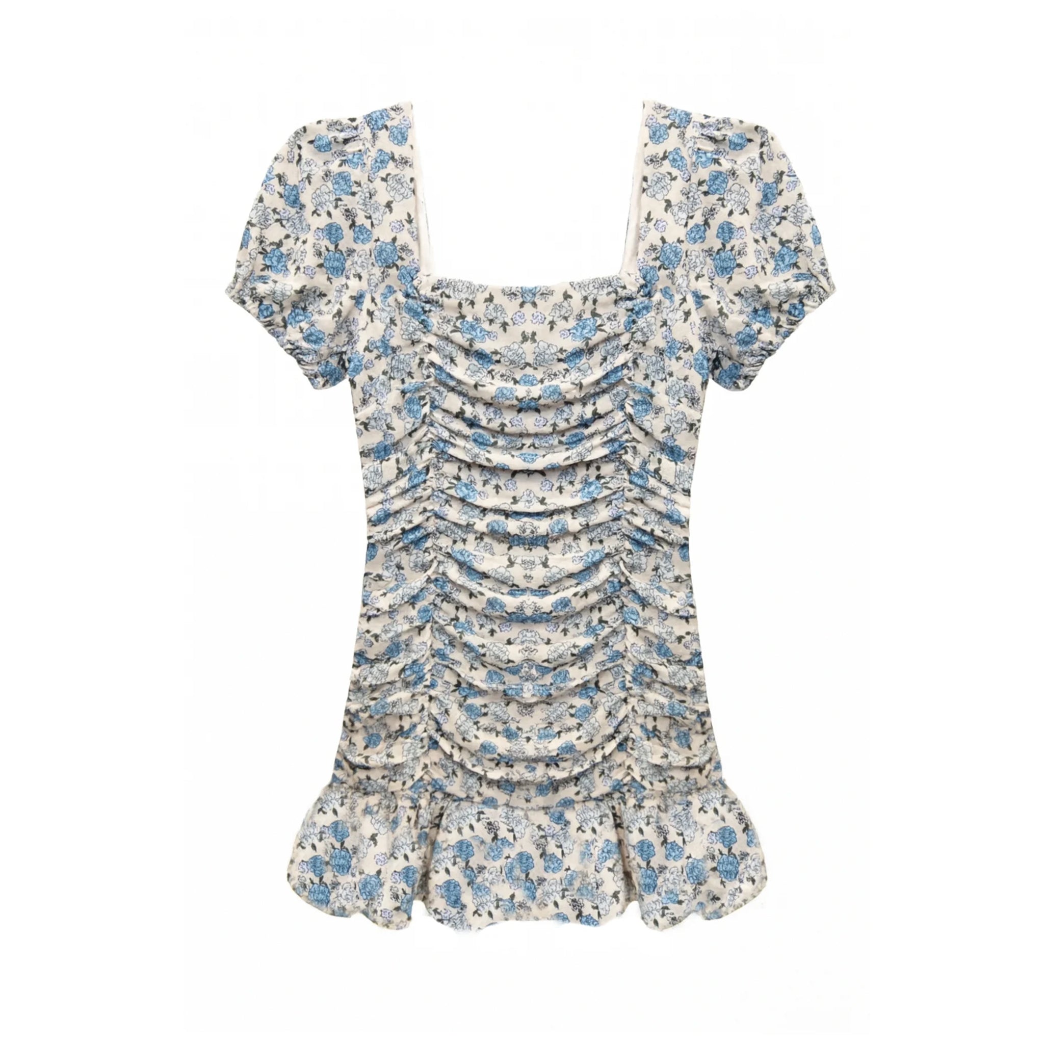 Ariel Bunches Rouched Dress - Denny's