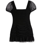 Ariel Solid Smock Dress - Denny's