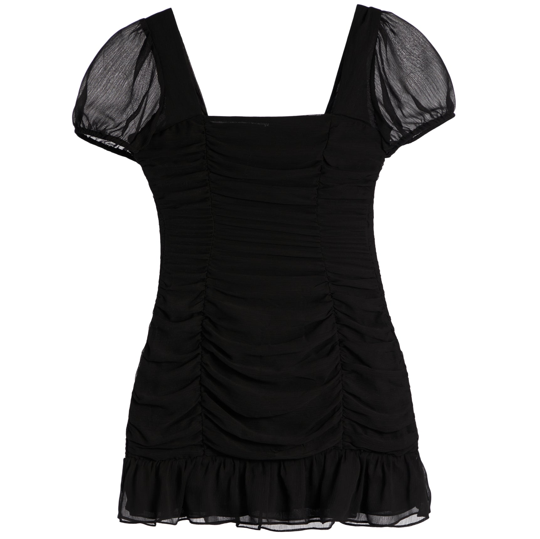 Ariel Solid Smock Dress - Denny's