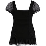 Ariel Solid Smock Dress - Denny's