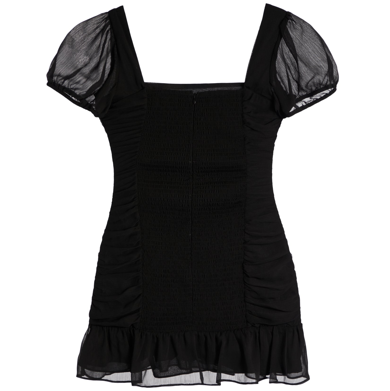 Ariel Solid Smock Dress - Denny's