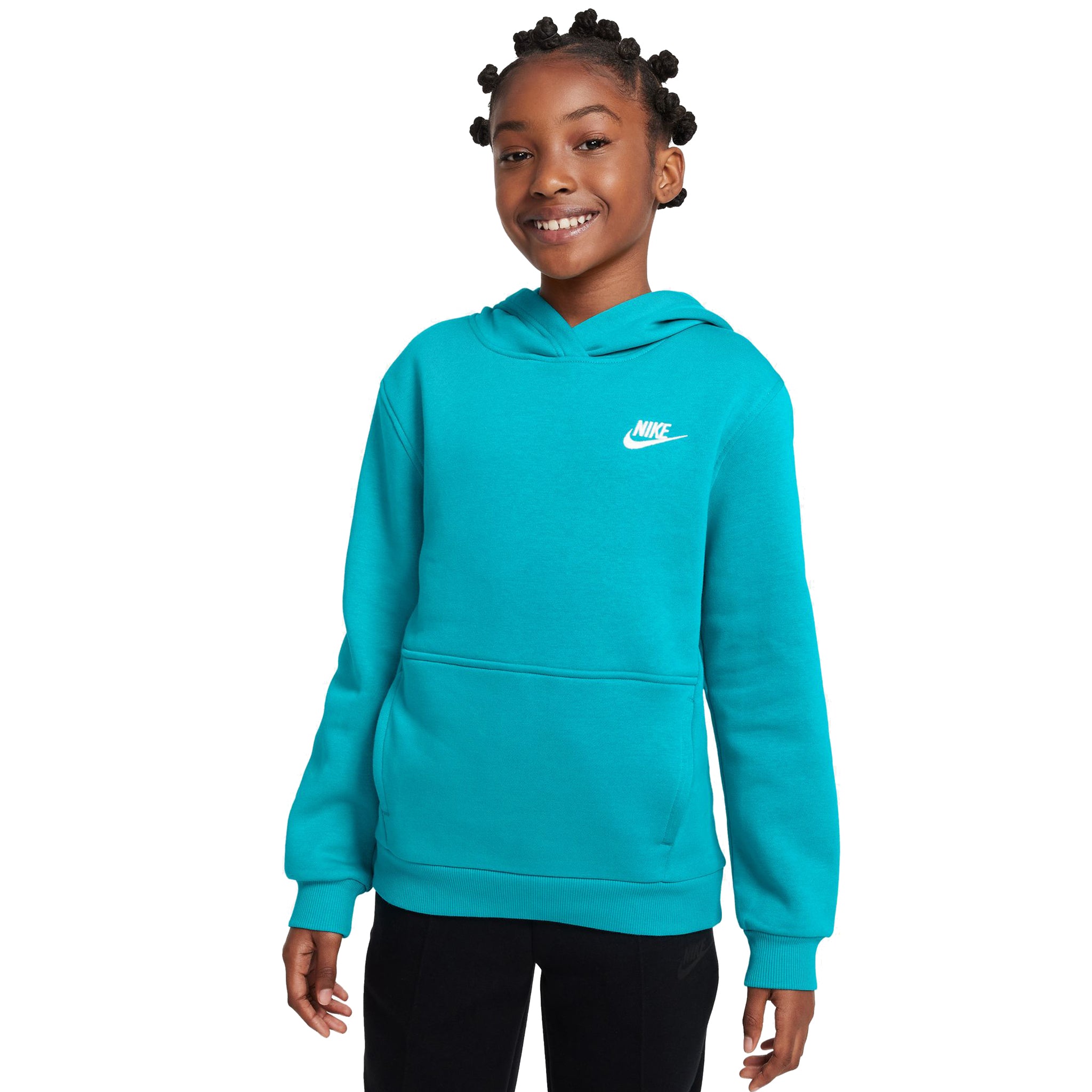 Nike Club LBR Hoodie Aqua