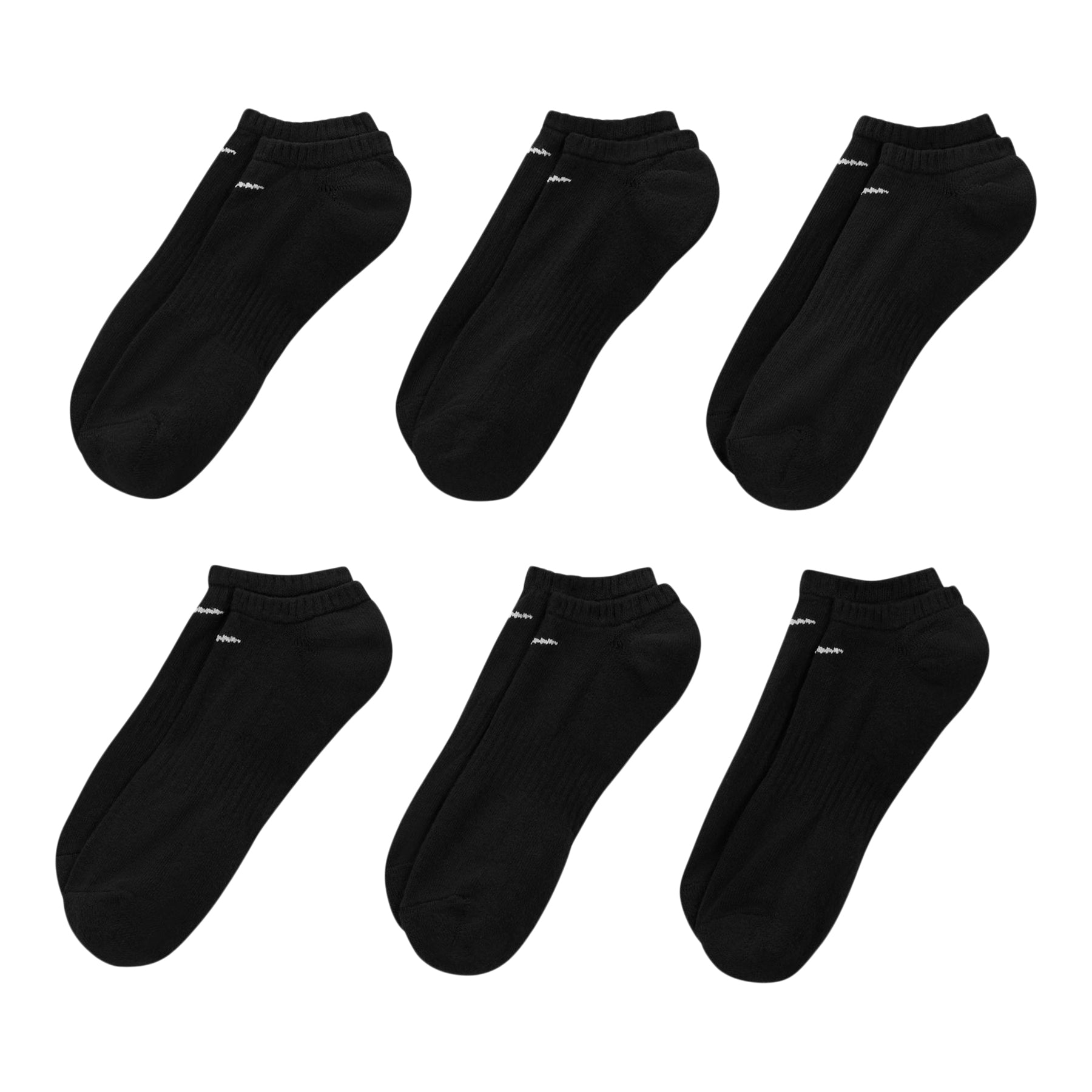 Everyday Cushioned Training No Show Sock 6pk - Denny's