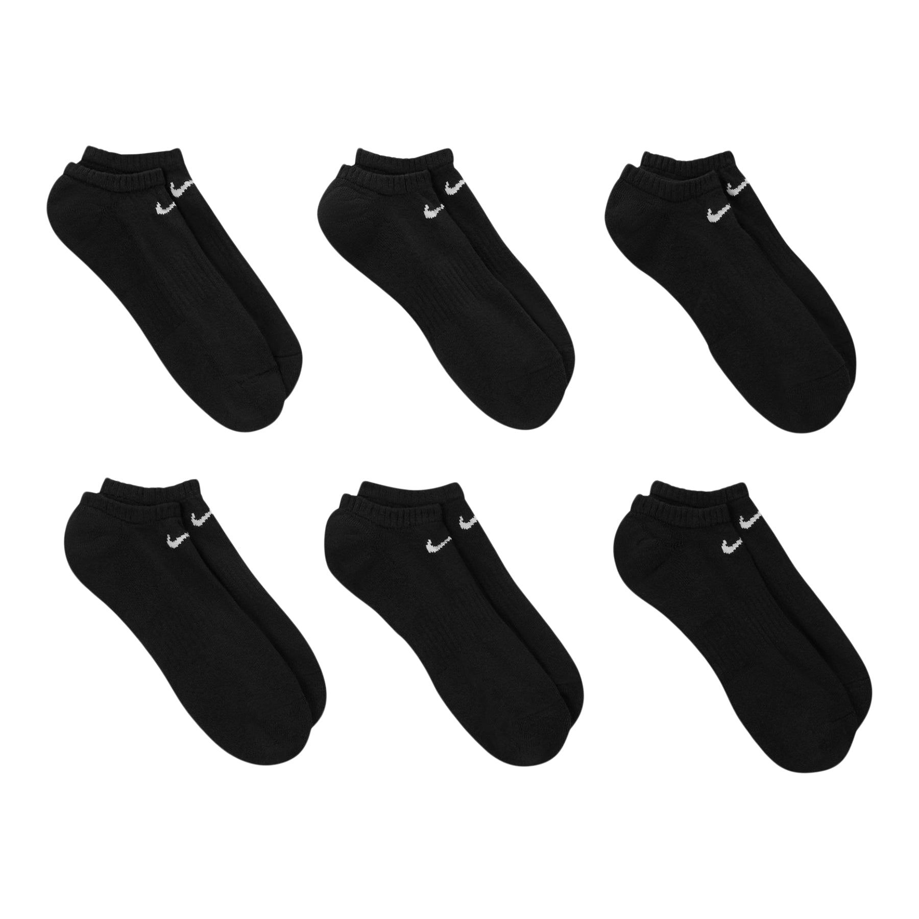Everyday Cushioned Training No Show Sock 6pk - Denny's
