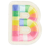 Rainbow Letter B Patch - Denny's