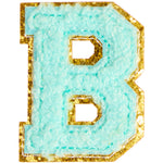 B Varsity Chenille Letter Sticker Patch - Denny's