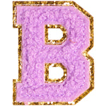 B Varsity Chenille Letter Sticker Patch - Denny's