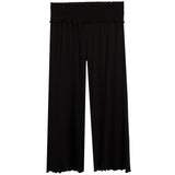 Ribbed Wide Leg Pant