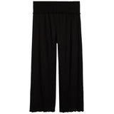 Ribbed Wide Leg Pant