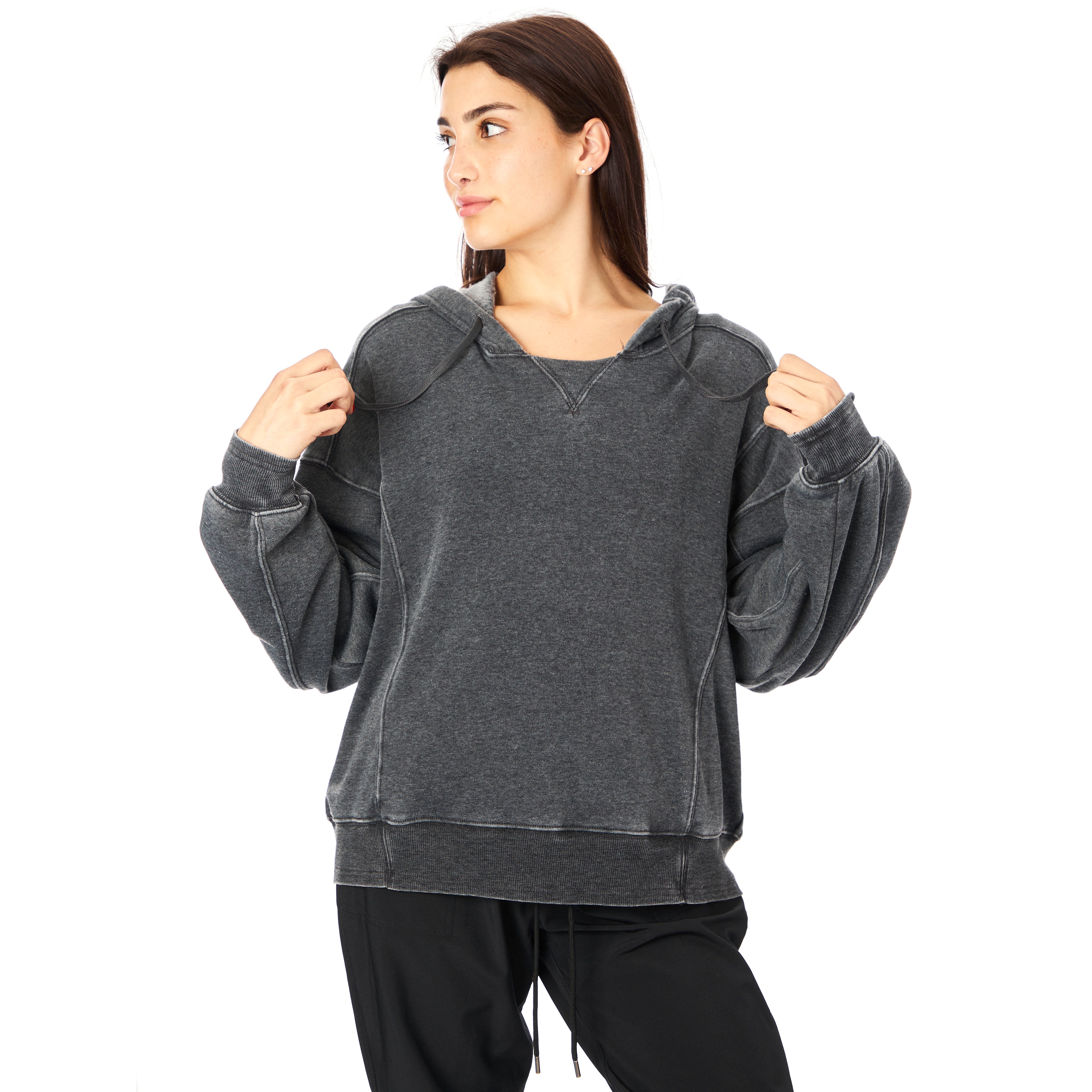 Cashmere Fleece Cargo Hoodie - Denny's