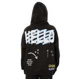 Graffiti Zip Hoodie - Denny's