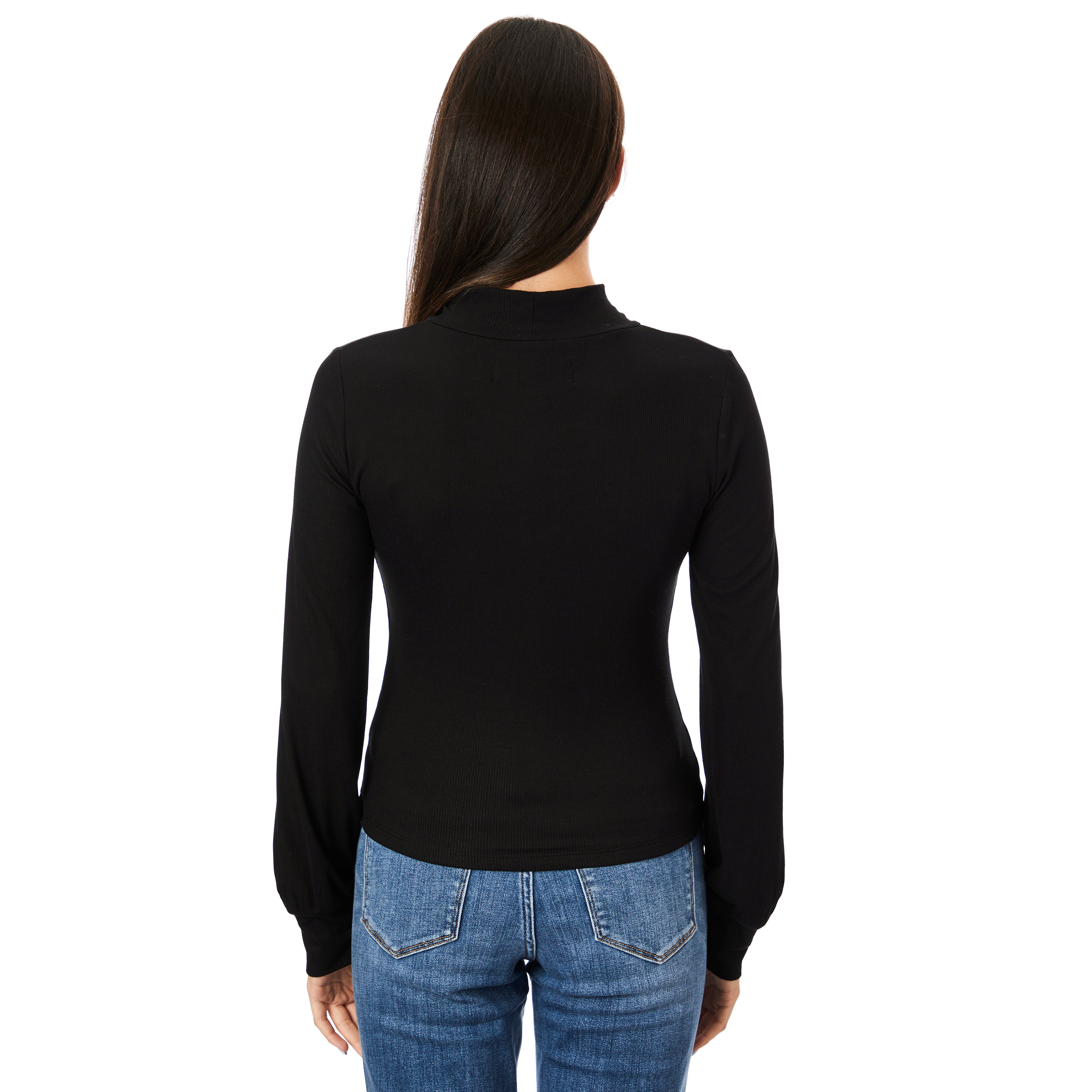 Ribbed Cut Out Top - Denny's