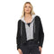 Fleece Hooded Blazer - Denny's