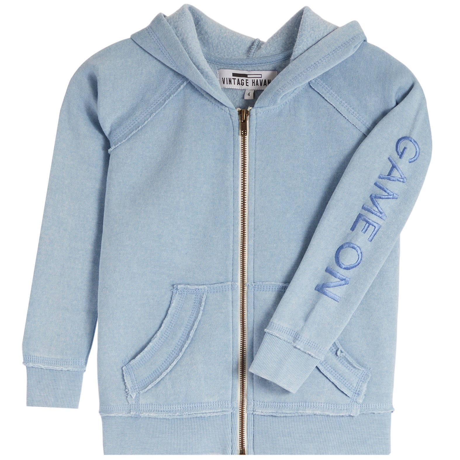 Game On Burnout Full Zip Hoodie - Denny's