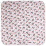 Leopard Hearts Blanket - Denny's