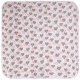 Leopard Hearts Blanket - Denny's
