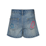 Denim Skort