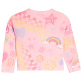 All Over Emoji Long Sleeve Sweater